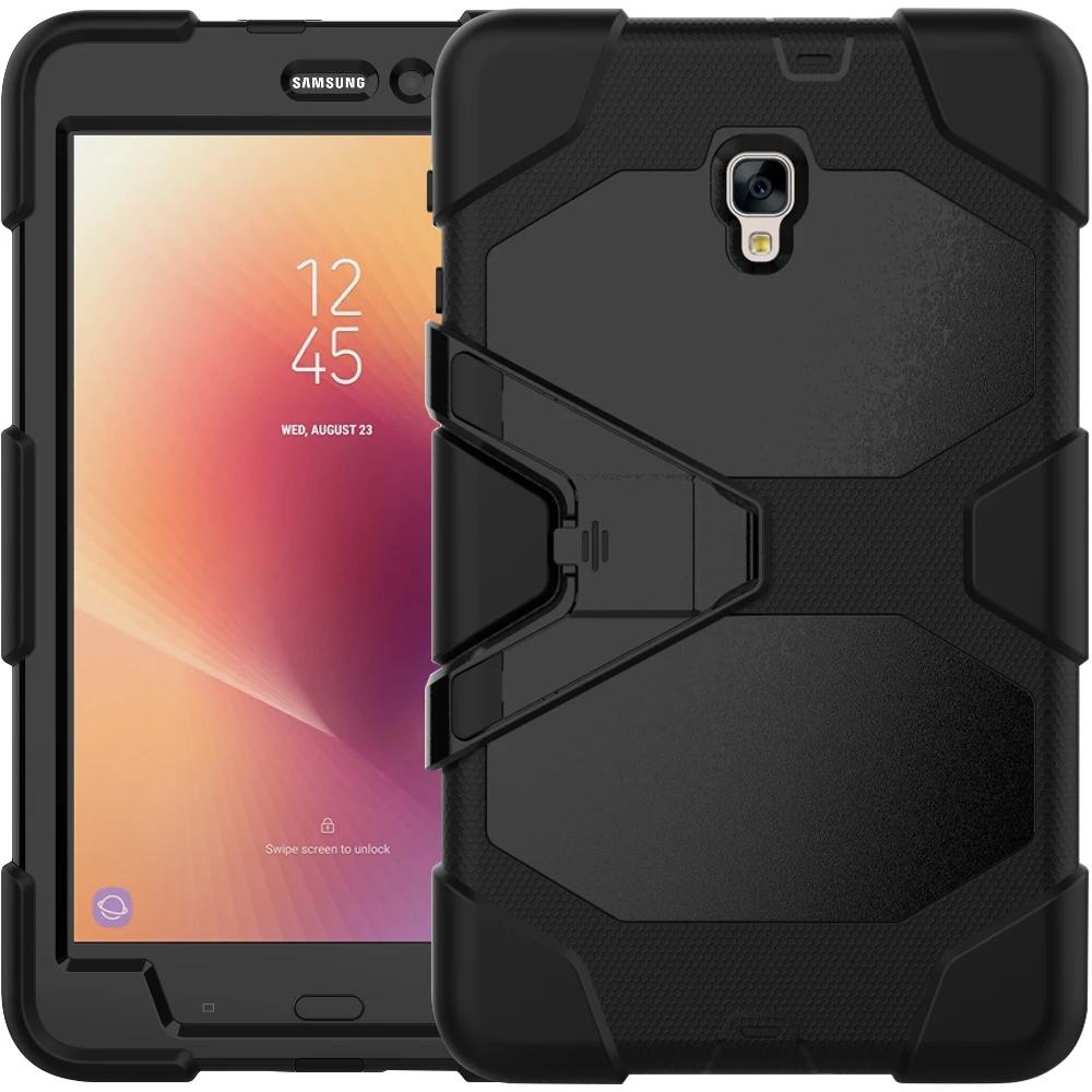 Противоударный Гибридный защитный чехол с подставкой для Samsung Galaxy Tab A 8 0 2017 T380 T385