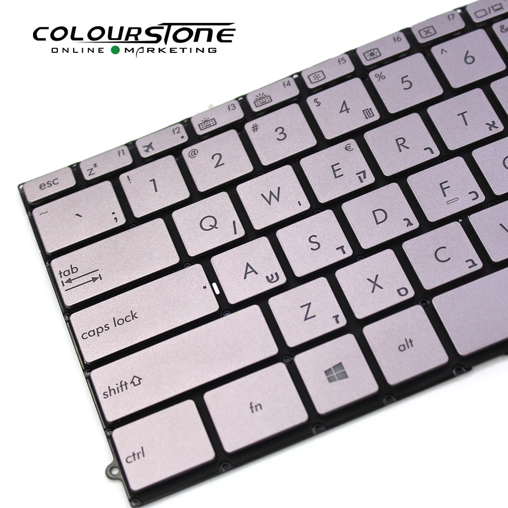 Клавиатура с подсветкой для ноутбука ASUS ZENBOOK UX490 UX490UA серебристая клавиатура