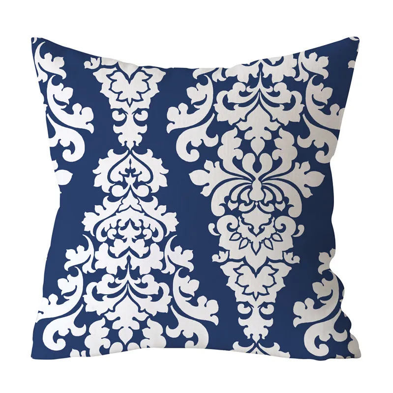 Home Decor геометрический бархат Чехлы 45x45 см темно-Boho Цветок шевронная точка наволочка Спальня Подушка для украшения дивана случае
