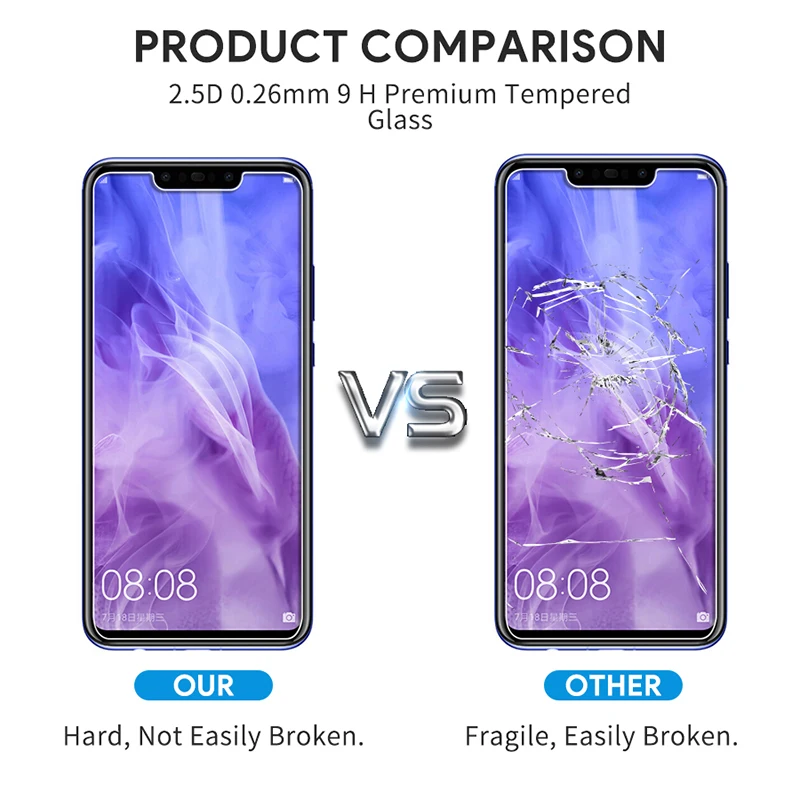 Закаленное стекло для honor 8x max 8c 8 x c lite Защитная пленка экрана huawei x8 c8 защитный