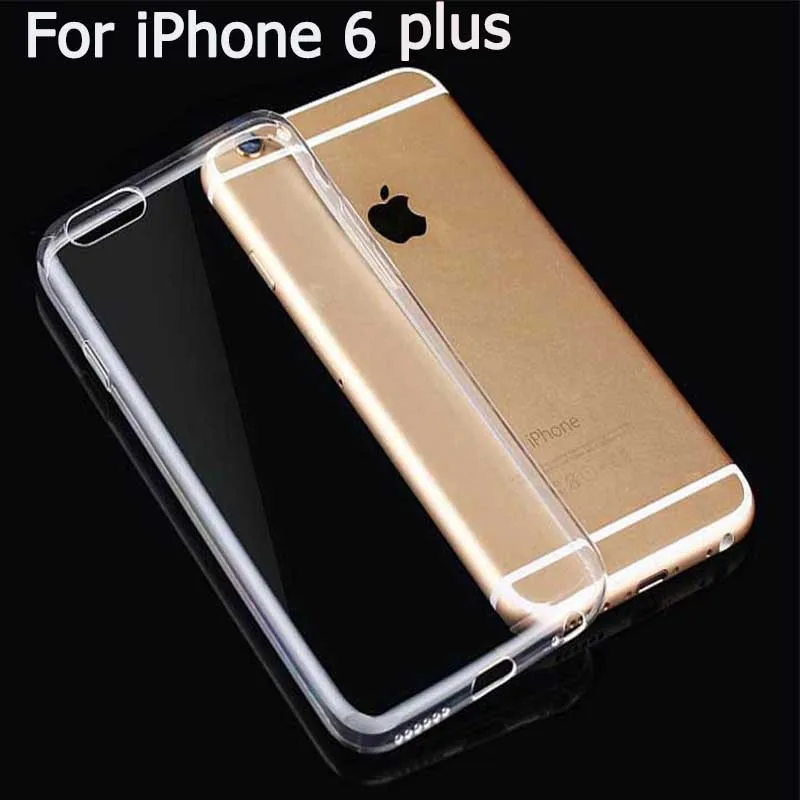 Мягкая Высокая Прозрачный Ультра-тонкий ТПУ Телефон Случае Для iPhone 5 5s 5S SE 6 S плюс s