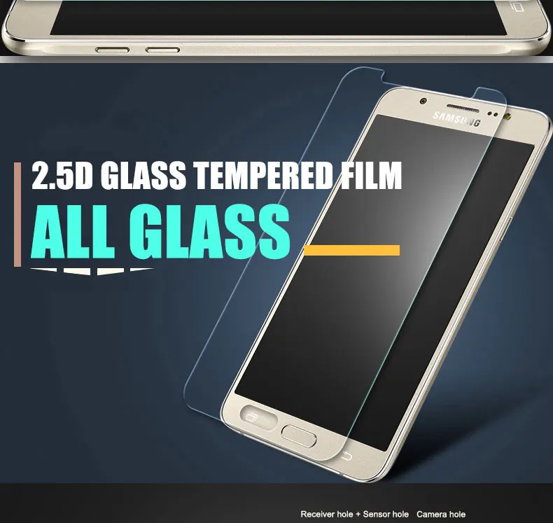 9H Защитное стекло для samsung Galaxy J3 J5 J7 A3 A5 A7 J530 J730 Закаленное стекло Защитная пленка для экрана
