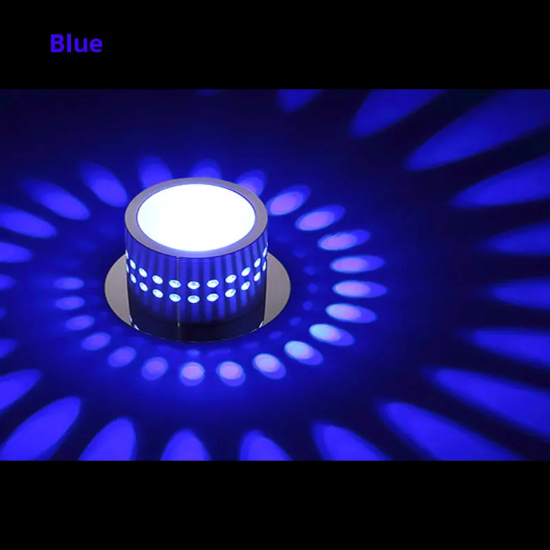 Современный светодиодный потолочный светильник RGB с дистанционным управлением, 3 Вт, 6 Вт, 9 Вт, 12 Вт, настенный светильник, художественная галерея, лампа для переднего балкона, светильник для крыльца, светильник для коридоров
