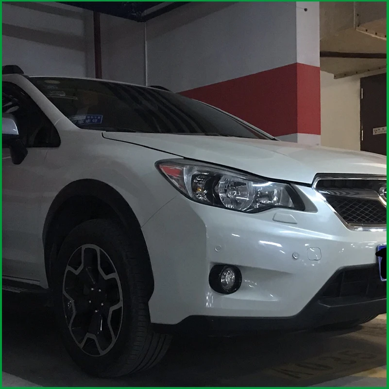 Для Subaru XV 2012 2013 2014 2015 ABS автомобильный передний бампер противотуманная фара рамка
