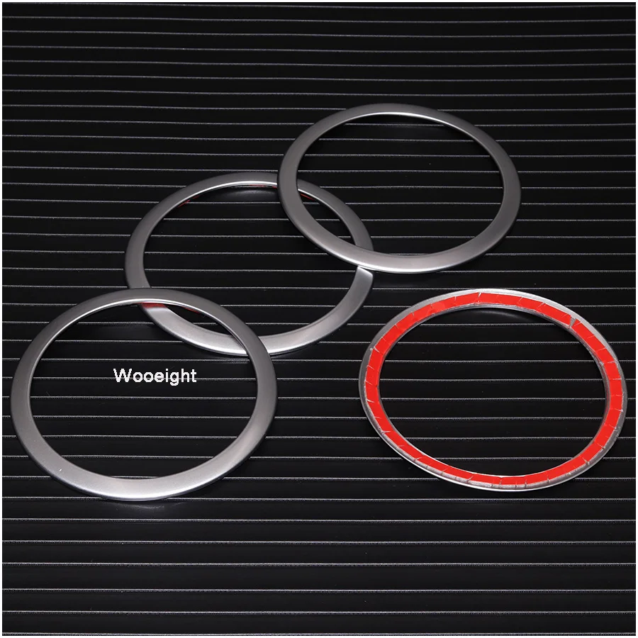 Wooeight 4Pcs ABS Chrome Car Interior Door Stereo Speaker Sound Trim Cover Ring For BMW 3 Series F30 F34 Sedan 2013-2018 | Автомобили и