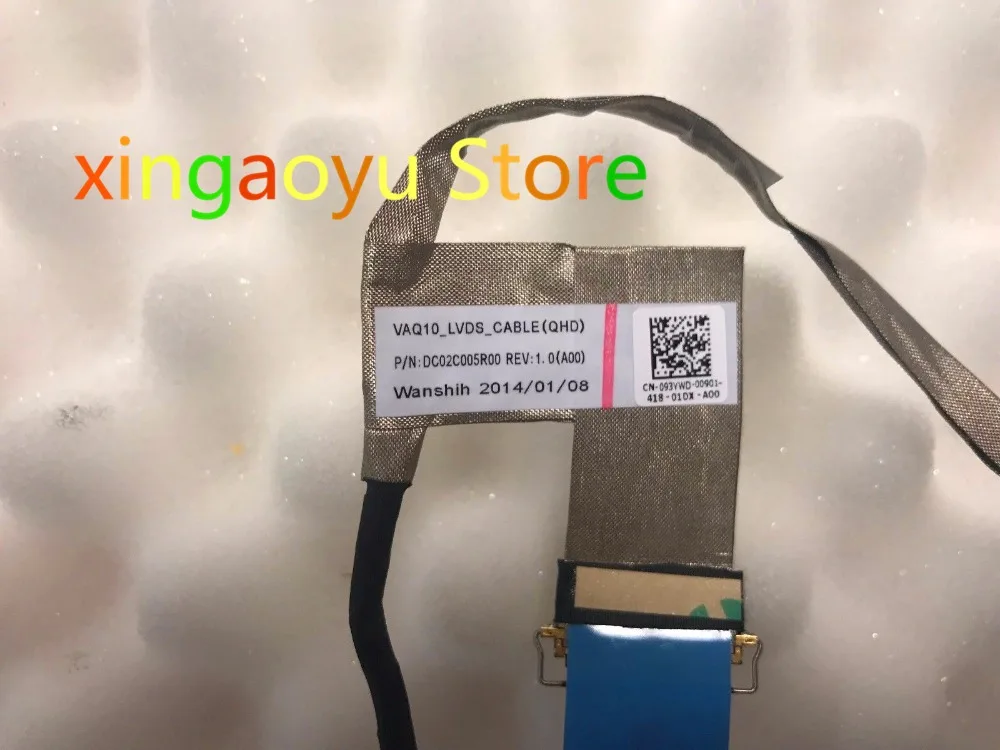 

For Dell For Precision M4800 15.6 QHD LCD Video Ribbon Cable - QHD Only - 93YWD 093YWD CN-093YWD
