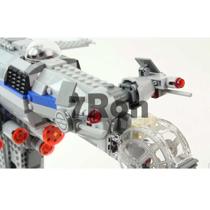 Совместимость с Lego 75188 873 шт. 05129 Rebel Bomber набор Подлинная Star игрушечные лошадки