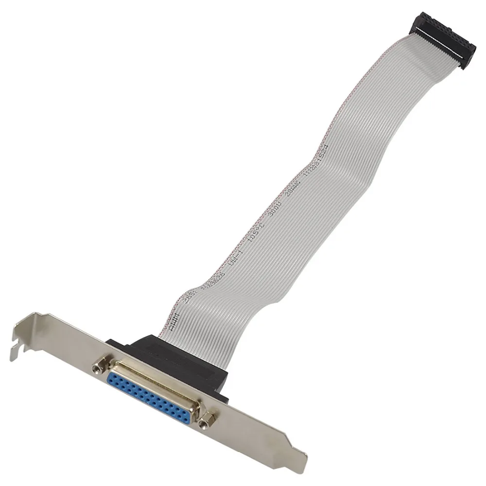 Параллельный порт для принтера DB25 гнездо к IDC 26 штырьков коннектор кабель панель