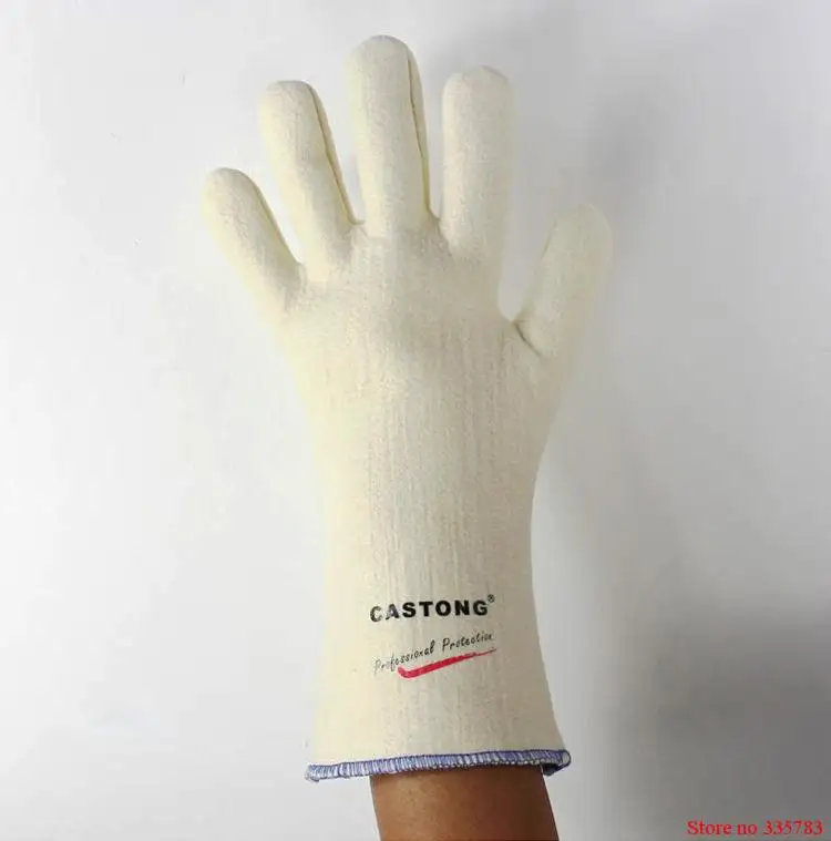 Термоизоляционные перчатки 300 градусов термостойкие для горячего огнестойкого