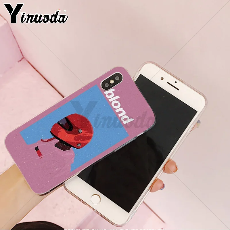 Yinuoda рисунок Frank Ocean Smart Cover Soft Shell чехол для телефона для iPhone 8, 7, 6, 6 S, Plus, 5, 5S SE XR X XS MAX корпус под плетенную сумку - Цвет: A13