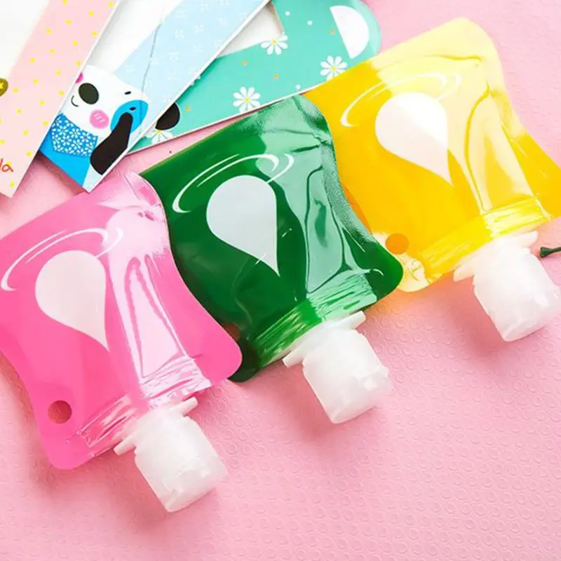 1 шт. мини пластиковая квадратная пустая сумка для хранения лосьон крем шампунь