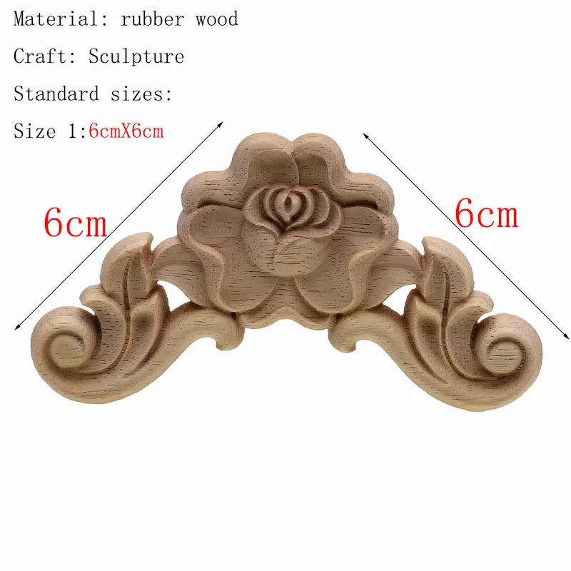 

RUNBAZEF Декоративная цветочная аппликация из дерева