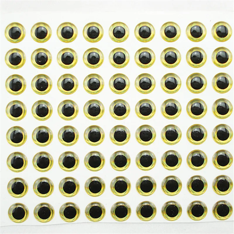 500 шт 8/9/10/11/12 мм искусственные рыболовные глаза для приманки DIY 3D привлекательные рыбий глаз приманка приманки для рыбалки на карпа глаза для приманки