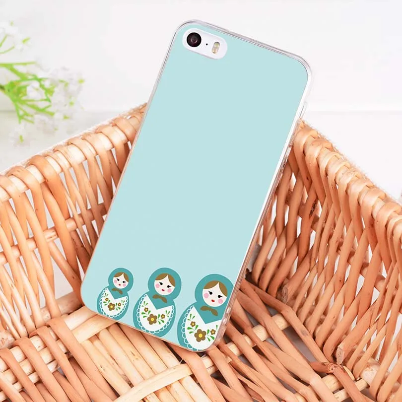 MaiYaCa русские куклы матрешка Роскошный Гибридный чехол для телефона для iPhone 8 7 6 6S Plus X 10 5 5S SE 11pro чехол Coque