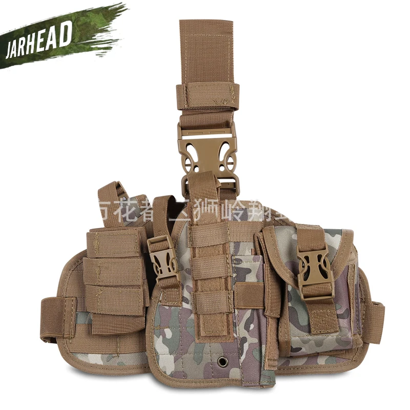 

Outdoor CS Combat Holster Tactical Camouflage Waist Holster Army Military Multifunction Tactical Pistol Holster