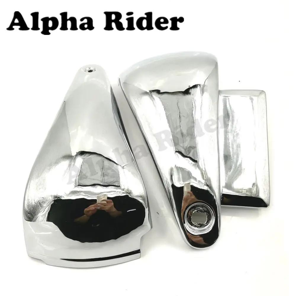 Motorcycle Battery Side Covers Frame Guard Fairing Protect Chrome for Kawasaki Vulcan 400/800 VN400 VN800/A/B/E Classic Drifter |