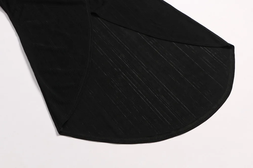 Женский Повседневный однотонный пуловер из полиэстера с круглым вырезом и