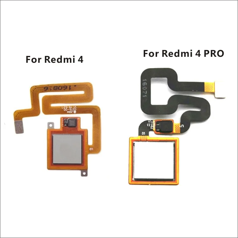 Шлейф кнопки датчика отпечатков пальцев для Redmi 4 Pro Prime Touch ID Flex|Шлейфы мобильных