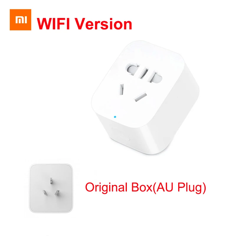 Original Box Xiao mi Jia mi Smart power Wi-Fi разъем базовый беспроводной пульт дистанционного управления Wifi приложение таймер переключатель power cube умный дом - Цвет: Original Box