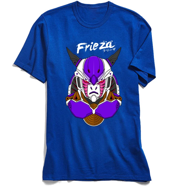 Мужские футболки с вырезом лодочкой Robo Frieza футболка в стиле панк хлопковые