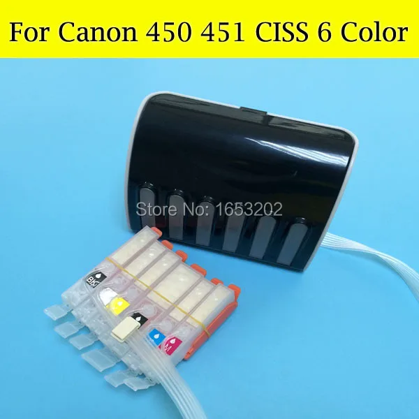 Система СНПЧ PGI450 CLI451 CLI451GY PGI450XL CLI45XL CLI451GYXL для Canon PIXMA MG6340 MG7140 iP8740 MG7540 с трубкой |