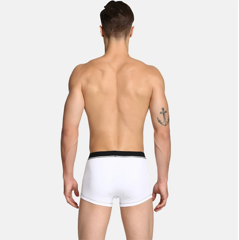 ; торговля Mr мужская хлопковая Underpant модные, пикантные Высококачественная брендовая одежда Для мужчин боксеры шорты Ман белье Плюс сайз для полных