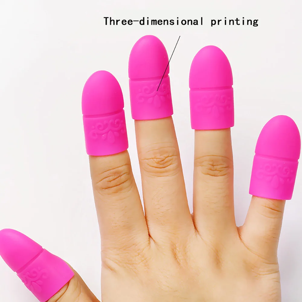 5 шт./компл. отмачиваемый силиконовый зажим средство для снятия УФ гель лака