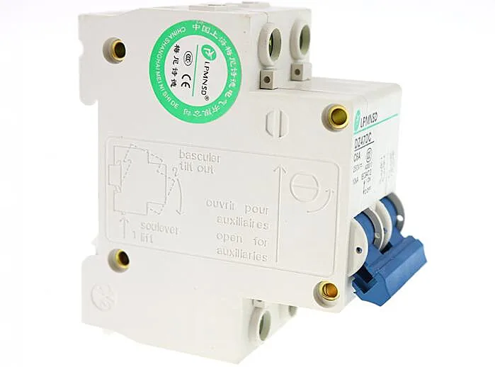 DZ47 DC 2P 10A 250V 10kA автоматический выключатель MCB предохранитель безопасности C type