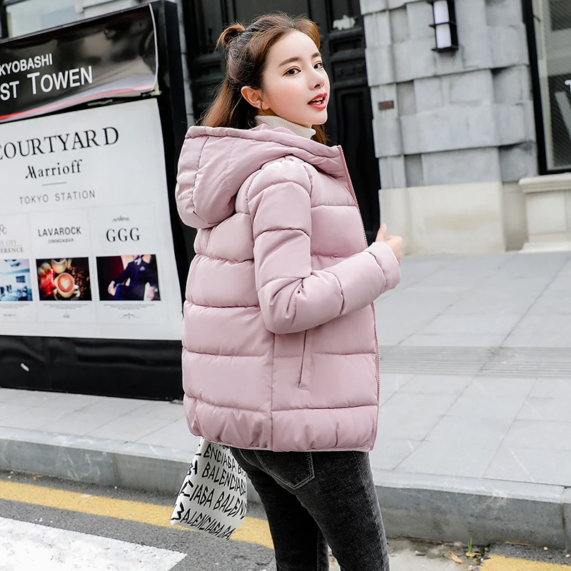 TongLord зимнее пальто женское 2018 Новая Осенняя Куртка женская парка короткая тонкая
