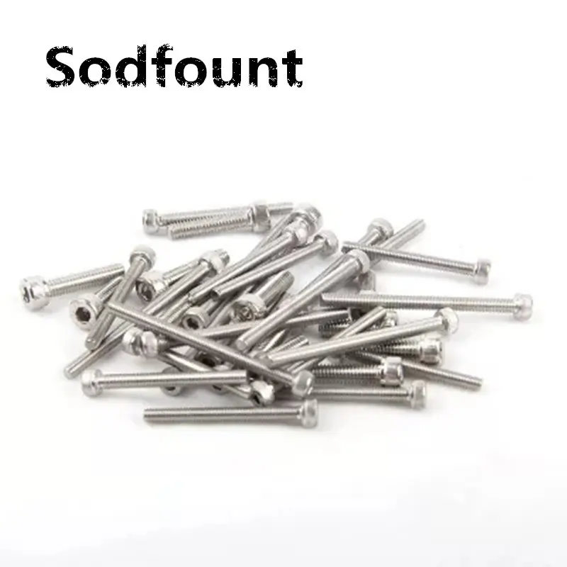 20 шт. шестигранные винты из нержавеющей стали|socket head cap screw|cap screwhead screw |