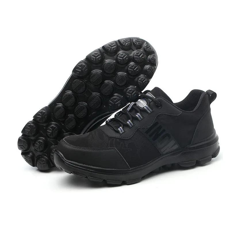 Размера плюс Для мужчин на открытом воздухе Сталь носком Рабочая обувь защитный