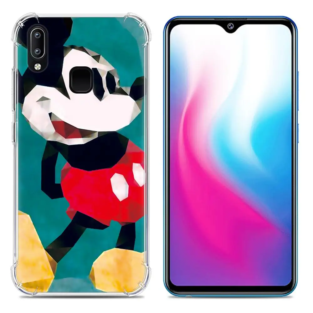 12 Противоударный чехол для телефона Vivo Y91/Y95/U1/Y91i модный дизайн с подушкой безопасности цветной окрашенный задний Чехол для телефона - Цвет: 12