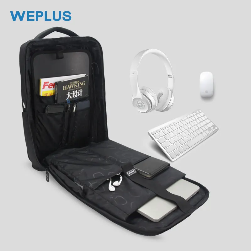 Мужской рюкзак WEPLUS многофункциональный с usb-зарядкой 15 6-дюймовый для подростков