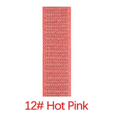 12 Hot Pink Laforuta нейлоновый ремешок для huawei GT ремешок для часов 2 Pro браслет Honor Magic ремешок для часов 22 мм быстросъемный петля ремень - Цвет ремешка: 12 Hot Pink