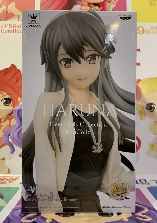 100% оригинальная коллекция Banpresto EXQ Figure режим покупок Haruna из Коллекции Kantai Kan Colle