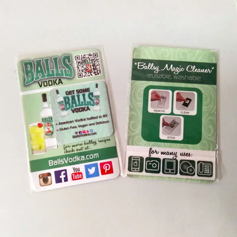 1000 шт./лот экологически чистый клей из микрофибры от производителя или стикер для