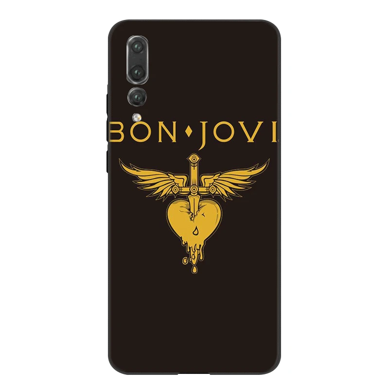 Desxz силиконовый чехол для телефона Huawei Y5 Y6 Y7 Y9 Prime Mate 10 Nova 2i 2 3 3i 4 Pro Lite сумка Bon Jovi Rock
