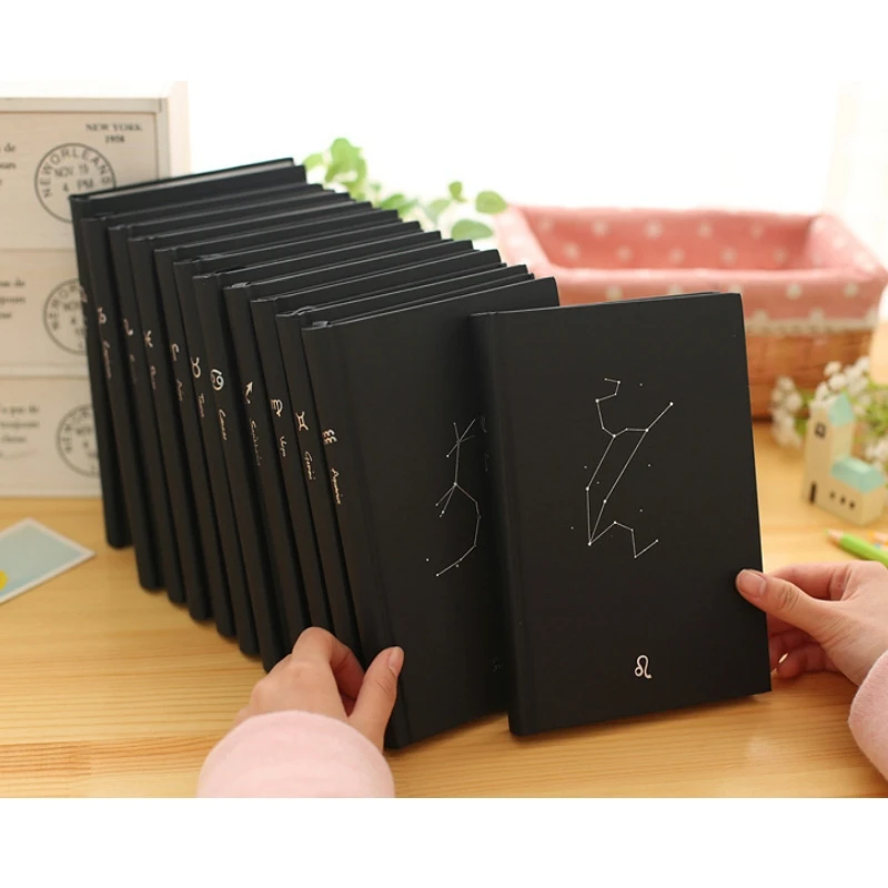 Креативные тренды двенадцать созвездий блокнот в твердом переплете милый