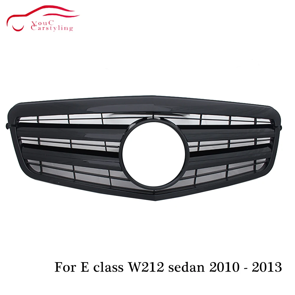 W212 AMG решетка радиатора передний капот для Mercedes E class pre-facelift 2010-2013 4-дверная седана