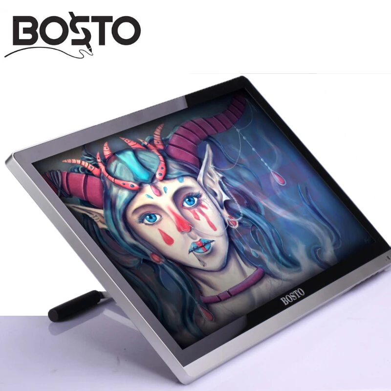 BOSTO 22 UMini 21.5in Профессиональный Full HD Art Графика планшет монитор рисовать 8192 уровней