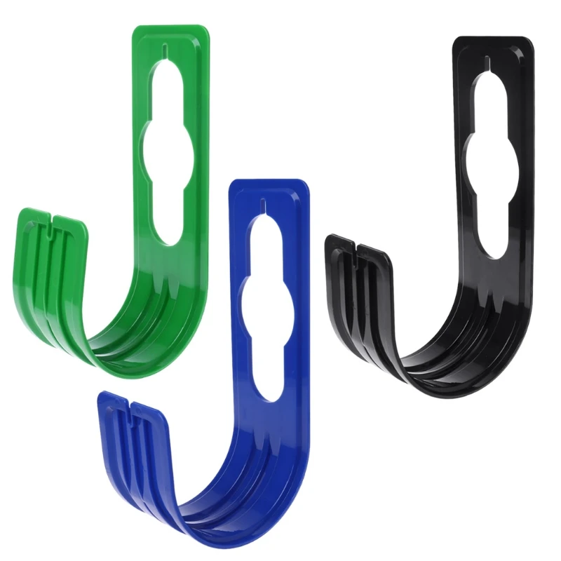 1pc Garden Yard Hose Pipe Holder Hanger Hosepipe Watering Storage Hook Rack Reel Plastic Pipe Holder Green Black Blue Portable