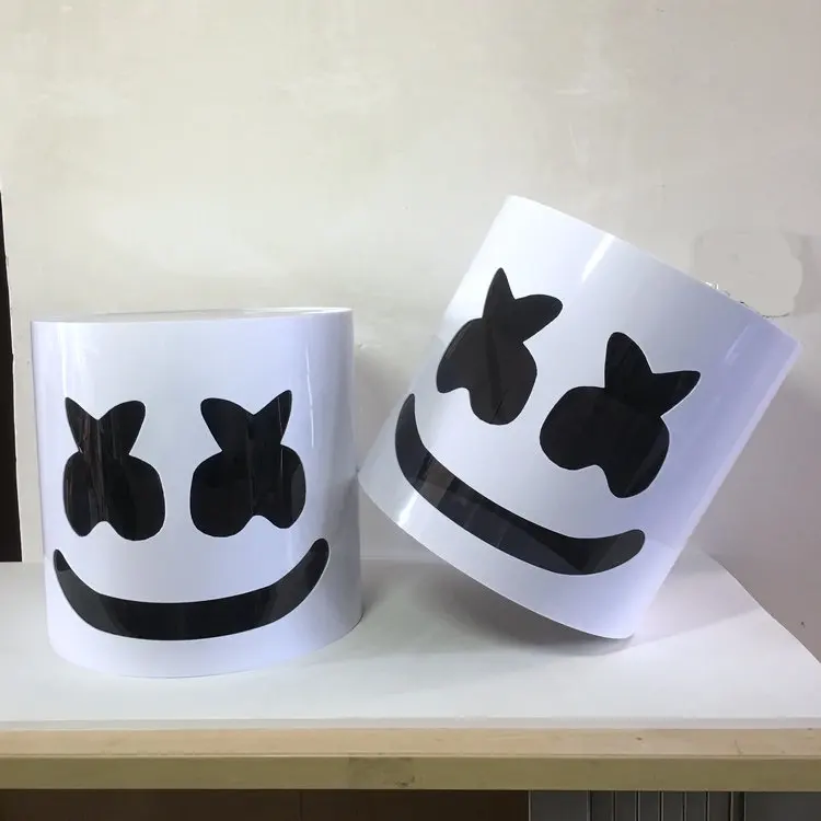 Шлем Marshmello 27 см два вида маска DJ реквизит для концерта бас бар фанатов музыки