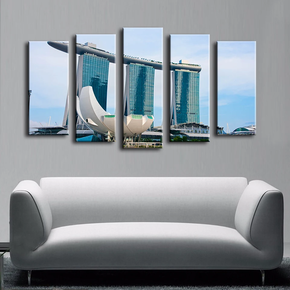 5 шт. картина на стену маслом для домашнего декора Картина холсте без рамки|painting