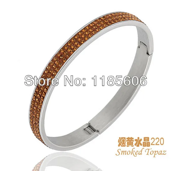 Оптовая продажа 2014 модные браслеты из нержавеющей стали для женщин AAA ювелирное