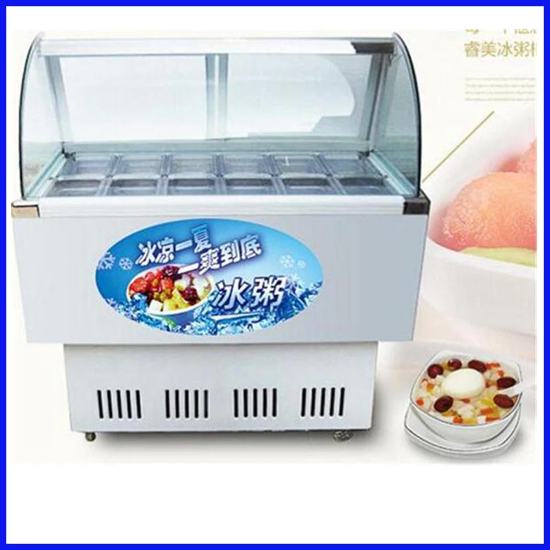 

Hot sale 0 ~ 8 degrees commercial fruits Ice porridge machine