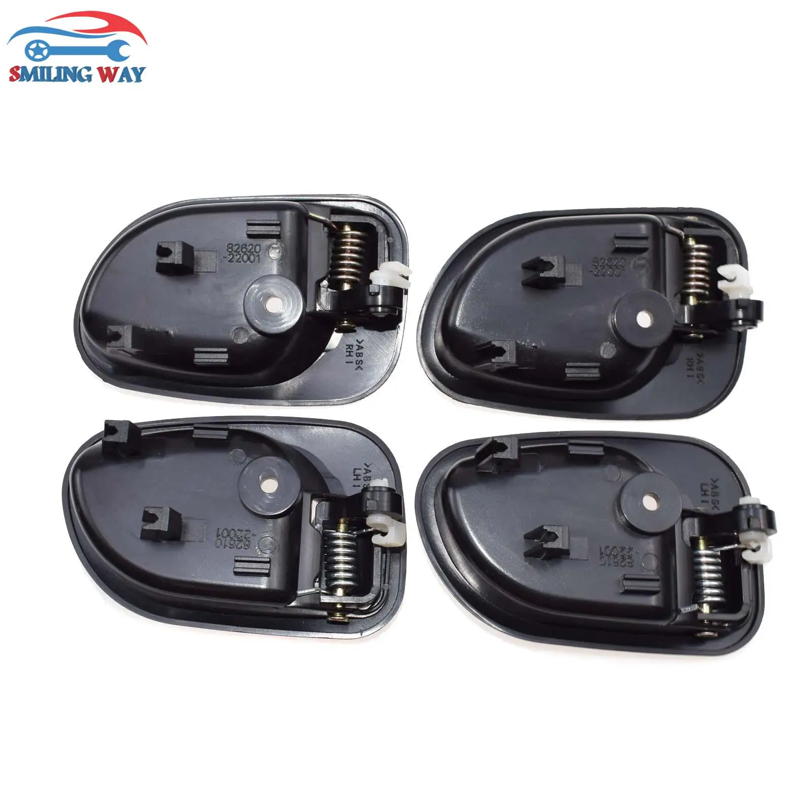 Ручка двери SMILING WAY # передняя + задняя левая и правая 4 шт. для Hyundai Accent 1995 1996 1998 2005 1 5