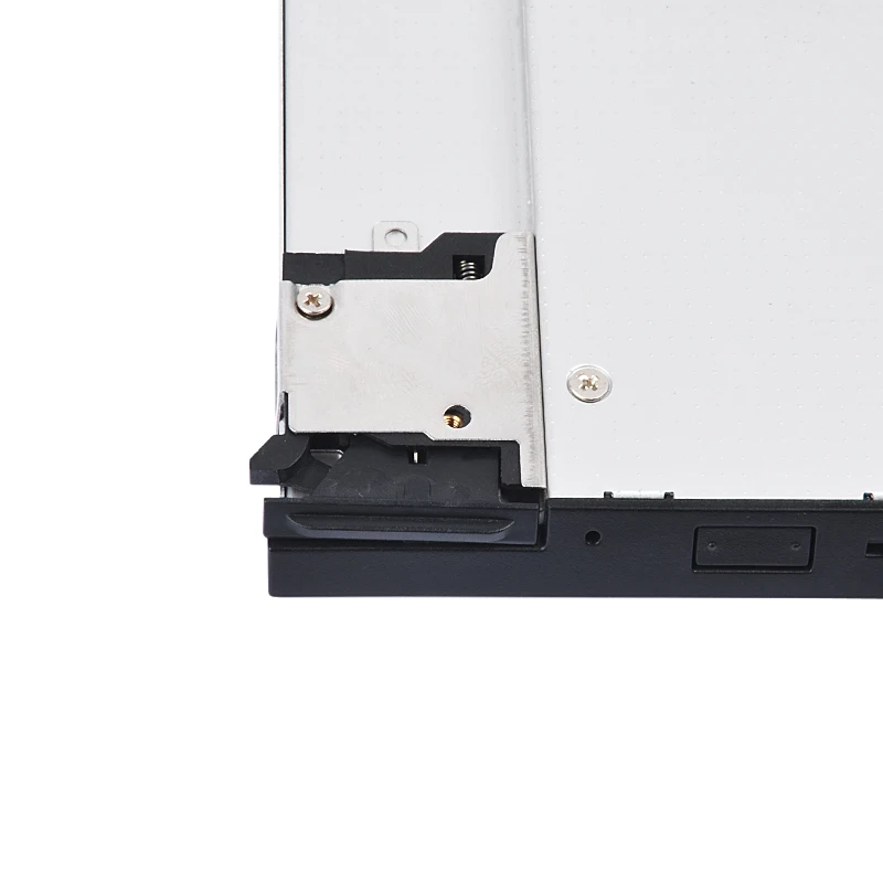 DeepFox Алюминий Optibay 2nd HDD Caddy 9,5 мм SATA 3,0 коробка для жесткого диска корпус DVD адаптер 2,5 SSD 2 ТБ для Dell E6400