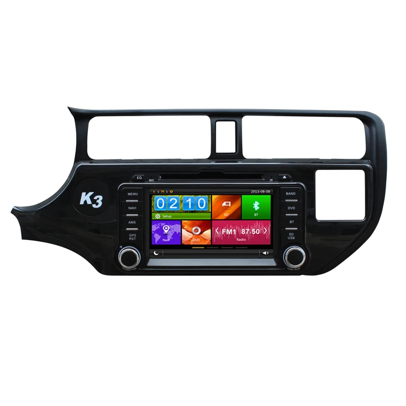 8 &quotавтомобильный DVD плеер Авто Радио Стерео GPS навигация для KIA RIO K3 Pride 2012 2013 2014