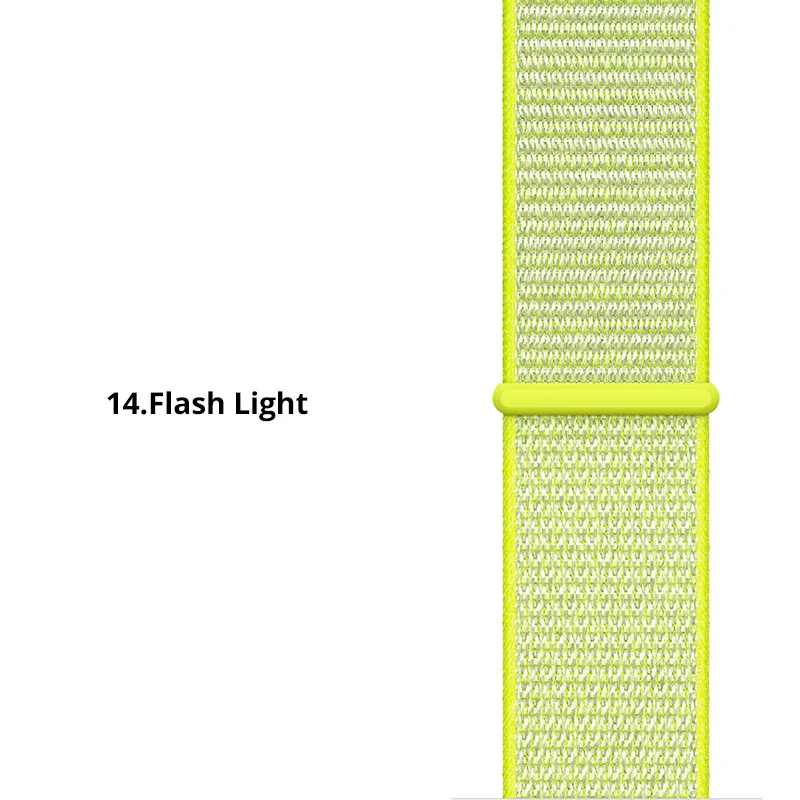 Flash Light 22 мм 20 мм нейлоновый ремешок для samsung Galaxy Watch 46 мм 42 мм ремешок для samsung gear S3 Classic Frontier gear S2 Huami Amazfit - Цвет ремешка: Flash Light