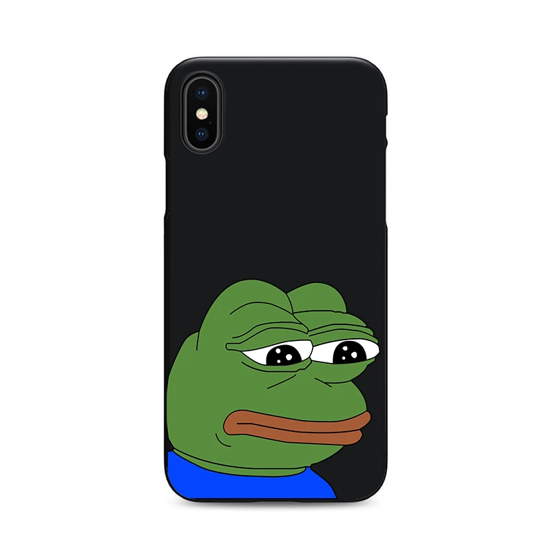 Черный чехол для телефона kermit с изображением лягушки для iPhone X, XR, XS, MAX, 6, 7, 8 plus, 5, 5S, 6s, se, для Apple 10, лучший дизайн, корпус